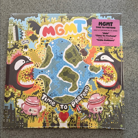LIMITED EDITION MGMT Time to Pretend 1000 copies PINK VINYL - Picture 1 of 5